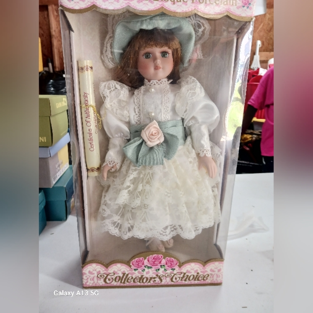 Collectors choice porcelain dolls limited edition with certificate